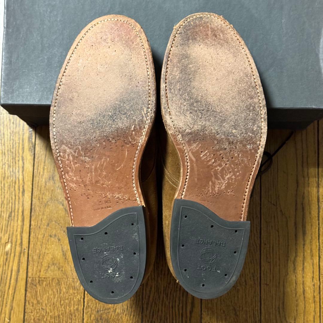 Alden × Tassels Indy Boot Snuff Suede