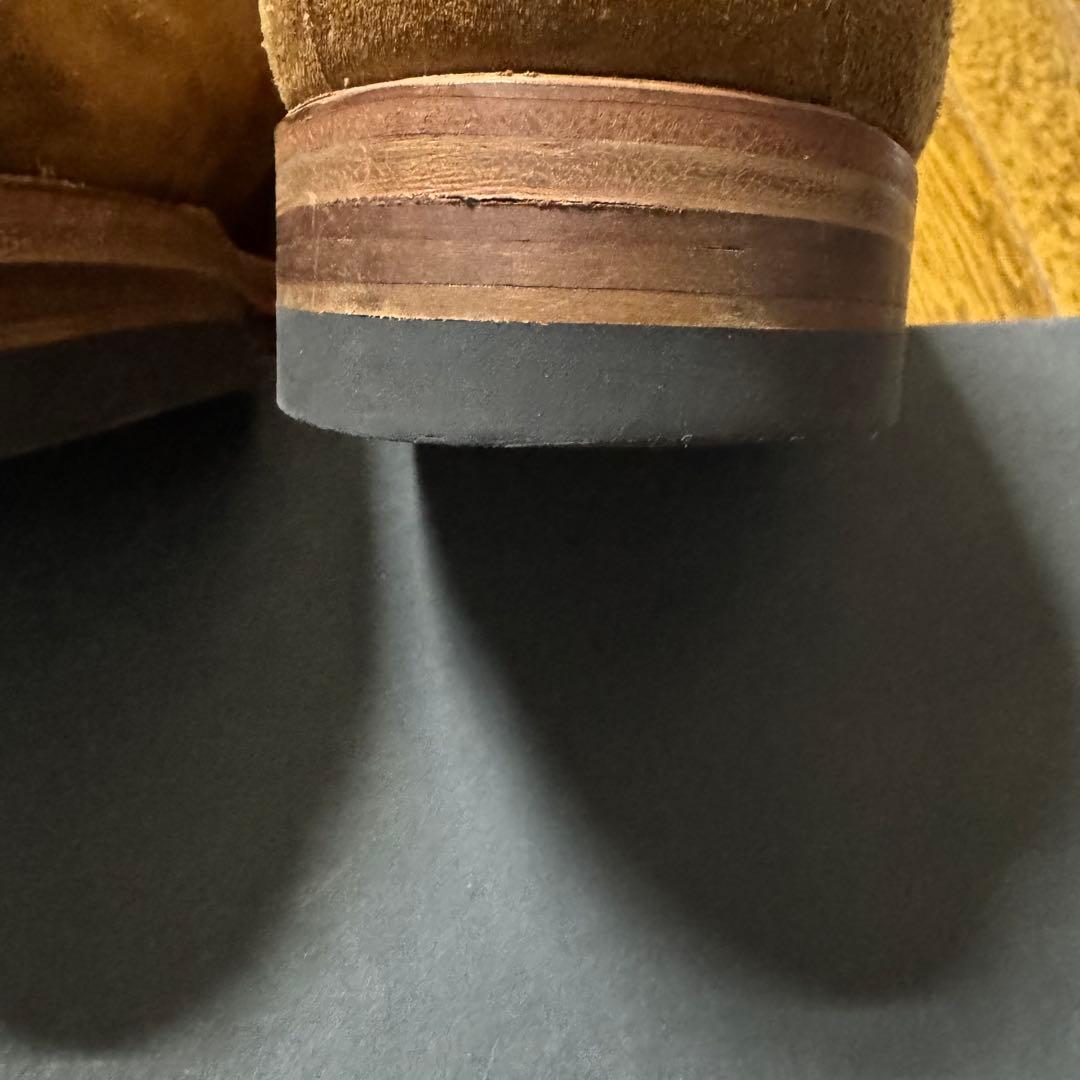 Alden × Tassels Indy Boot Snuff Suede