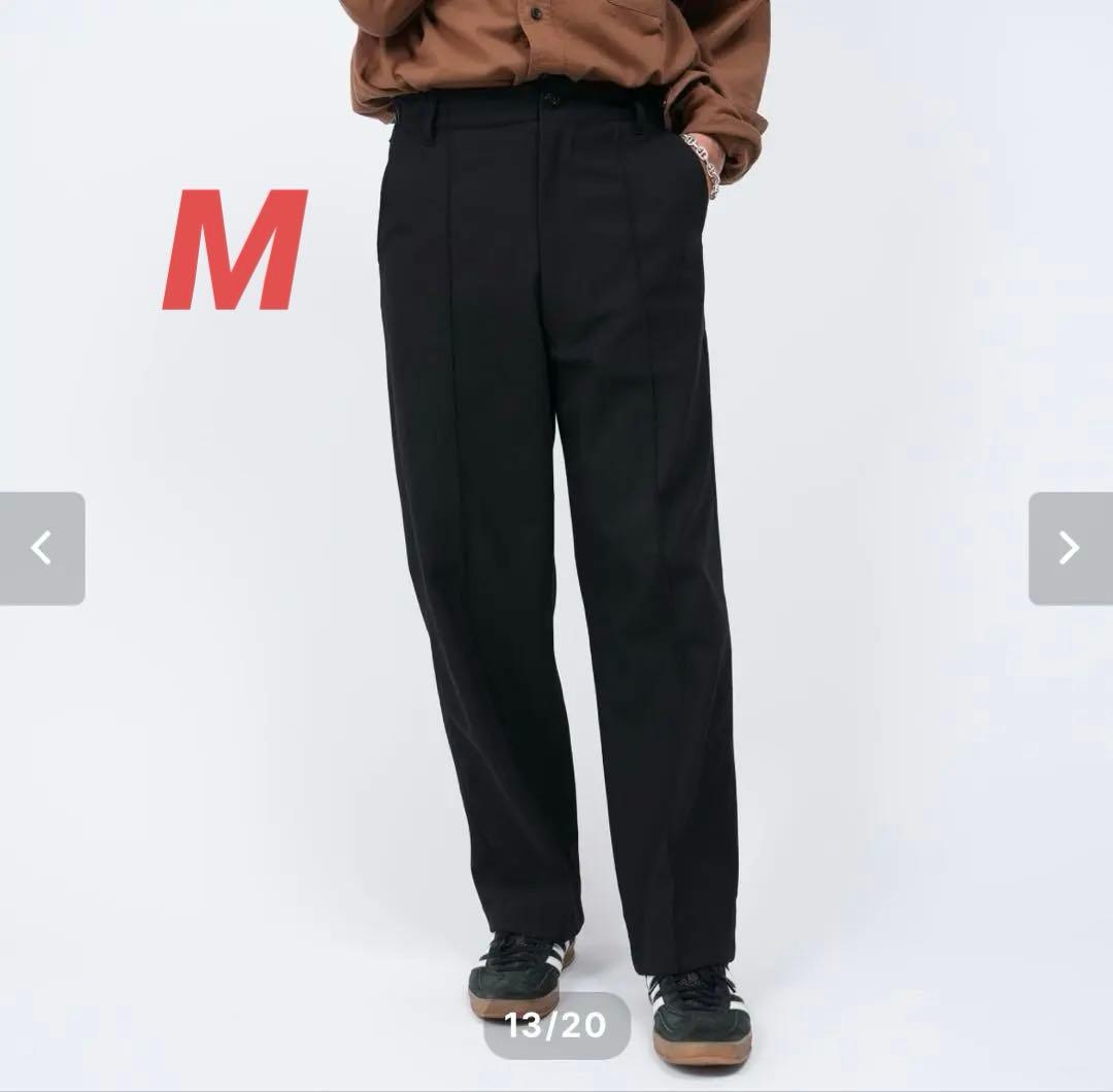 パンツ Cotton Gabardine Barrack Dress Trousers