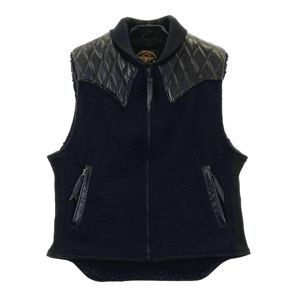 SKULL FLIGHT スカルフライト ランバージャック ベスト　レザー