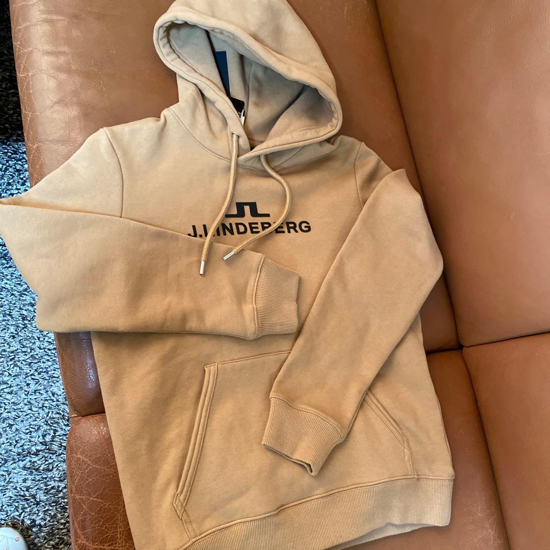 ジェイリンドバーグ　ベージュ 裏起毛　パーカー Ｓ38