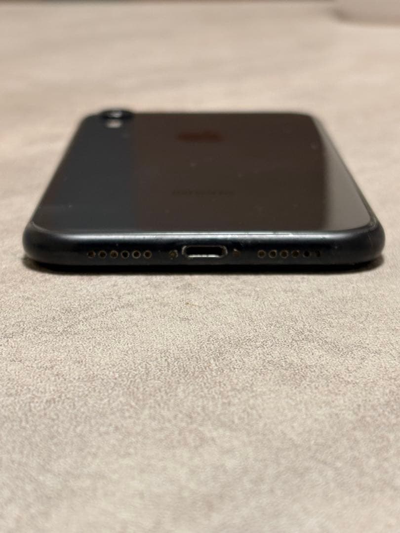 中古 Apple iPhone XR ブラック シャッター音無し