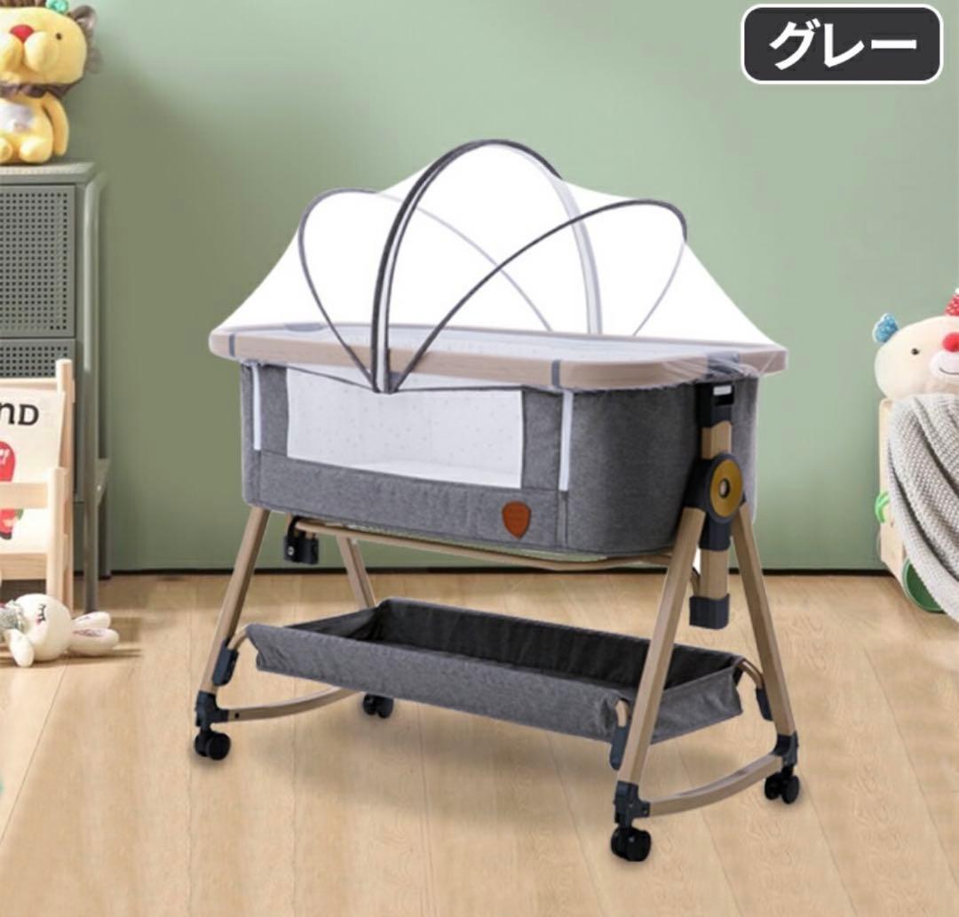 HZDMJベビーベット　グレー