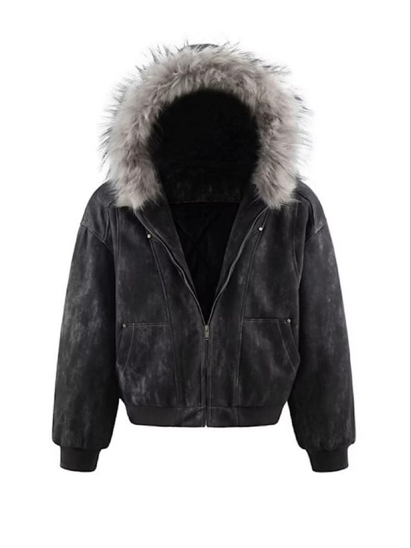 セロニッド selonid Frost Fur Hooded Jacket