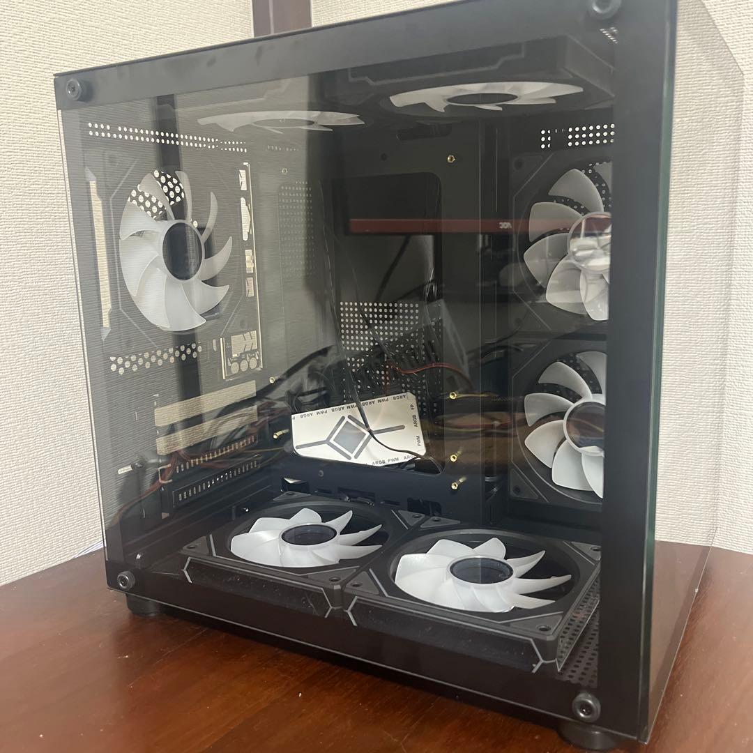 pcケース(m-ATX)+pcファン