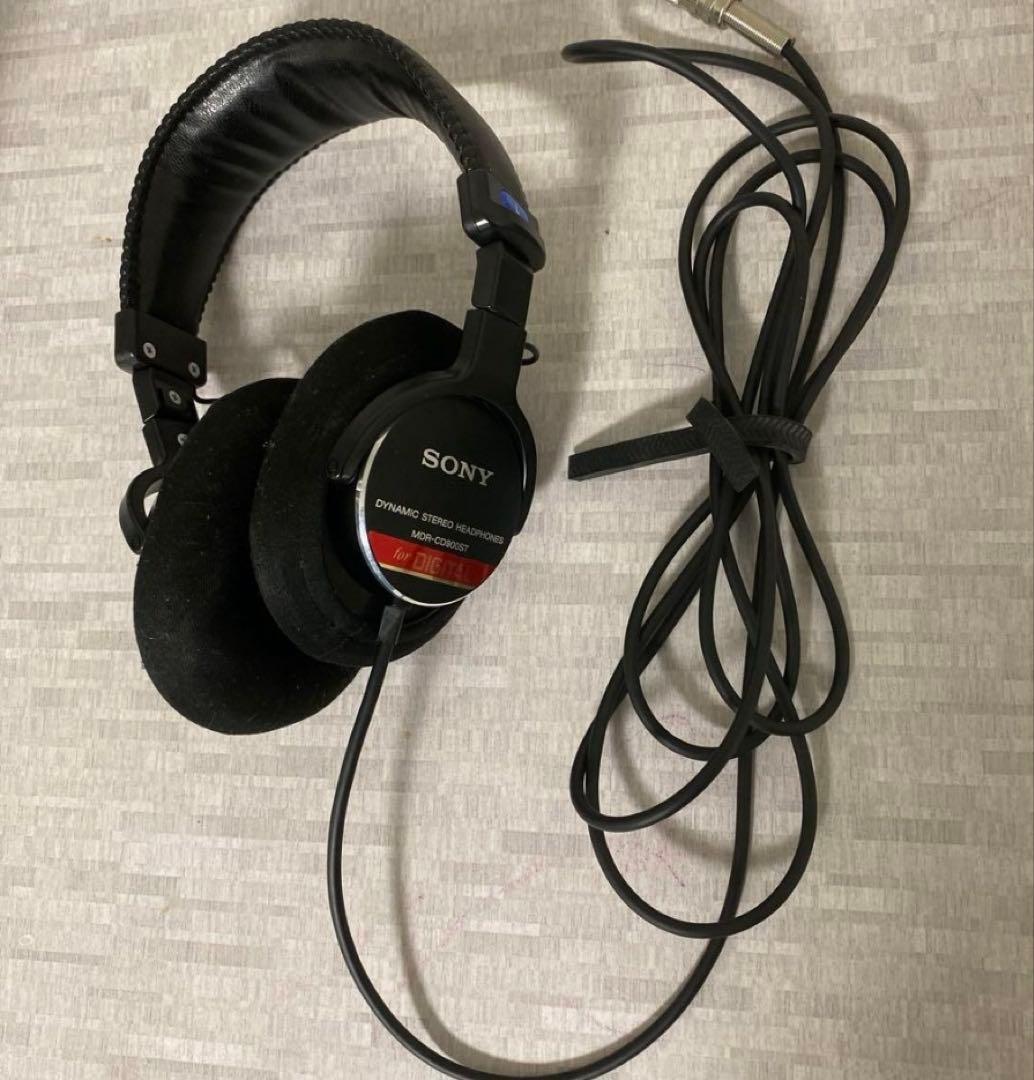 SONY MDR-CD900ST モニターヘッドフォン　純正パッド付き