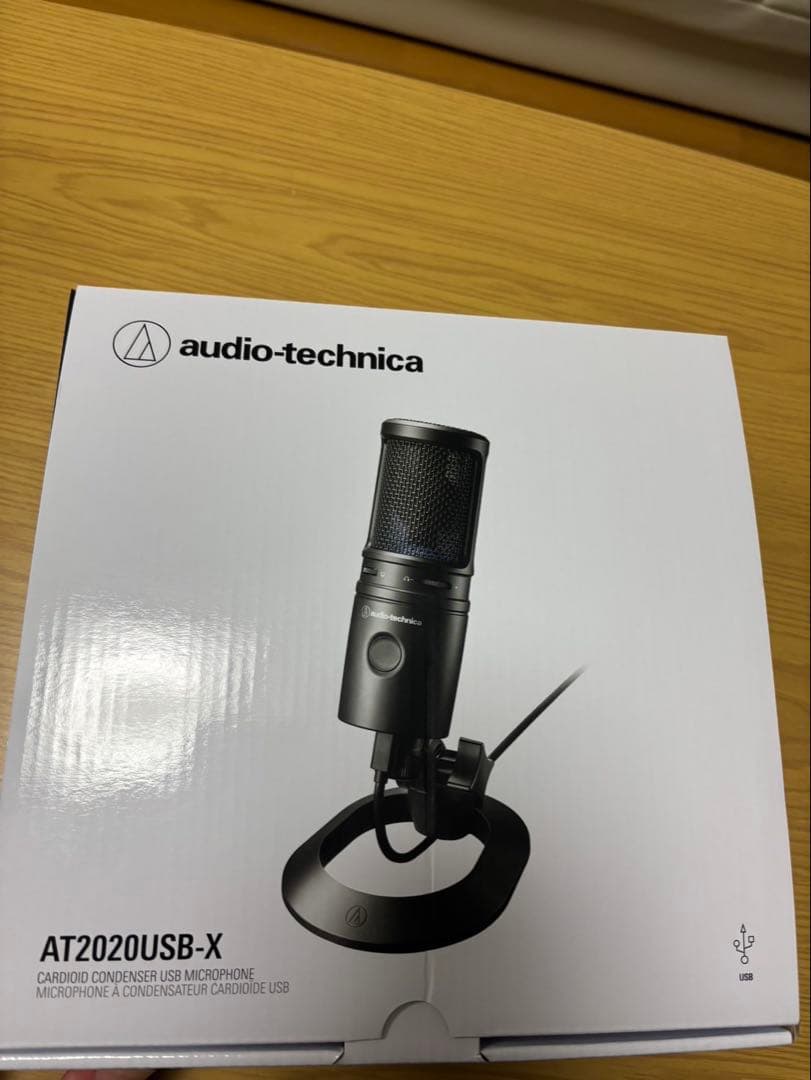 audio-technica AT2020USB-X ポップフィルター付