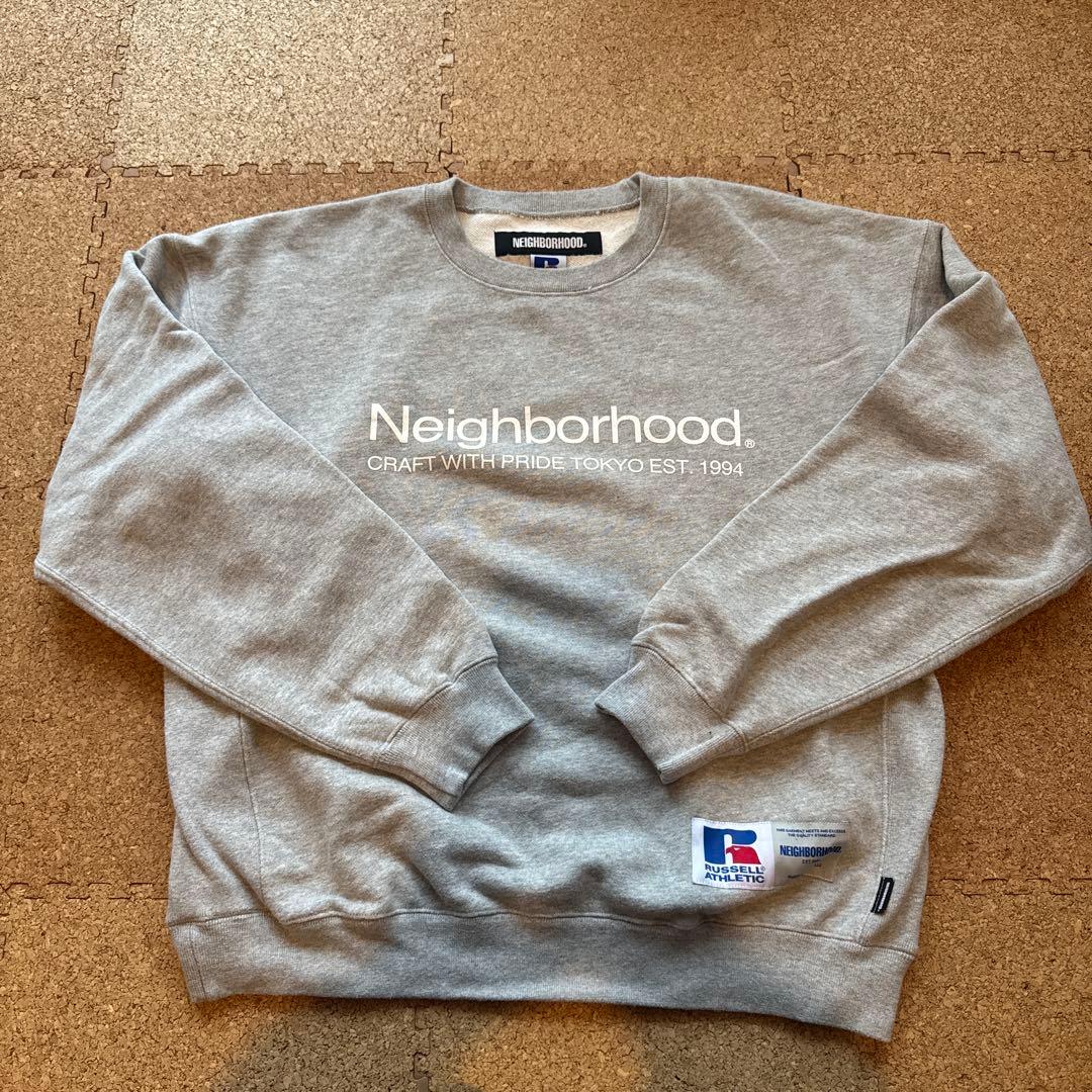 ネイバーフッド　ラッセル　スウェット　トレーナー　グレー　M