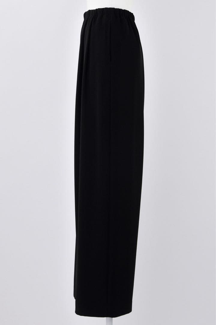 【 ENFOLD 】リラックスワイドパンツ ブラック　36