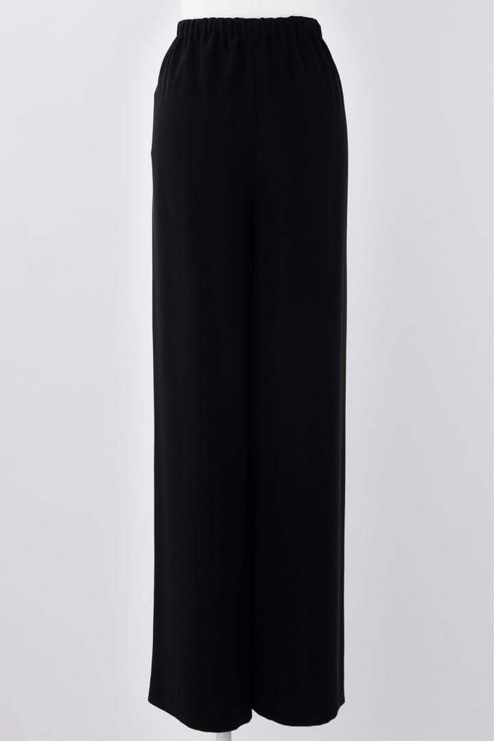 【 ENFOLD 】リラックスワイドパンツ ブラック　36