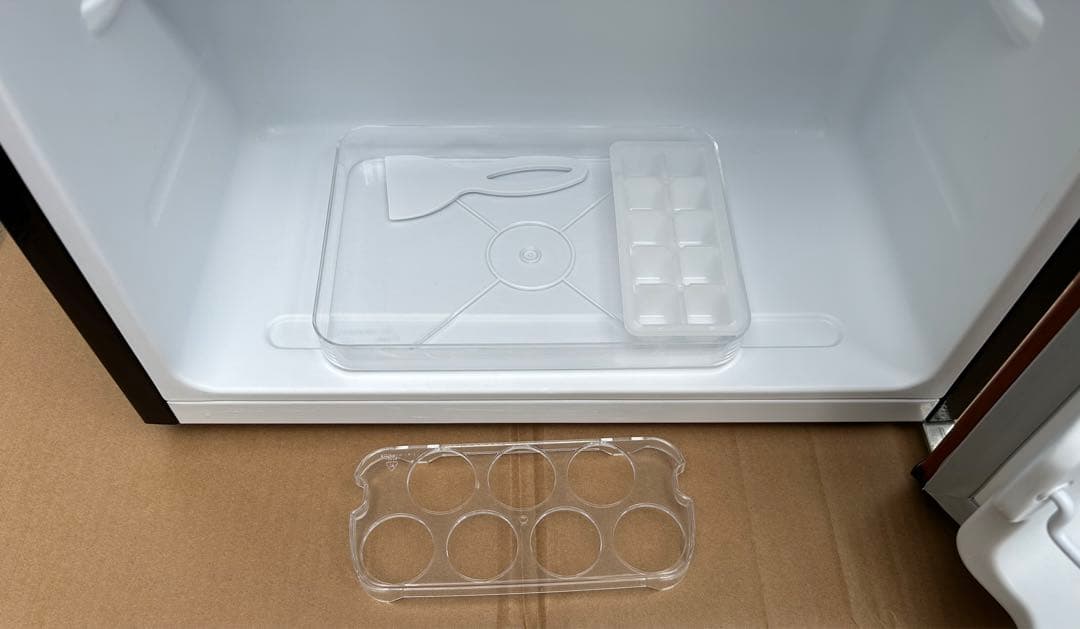 アイリスプラザ 1ドア 小型冷蔵庫 47L ウッド PRC-B051D-M