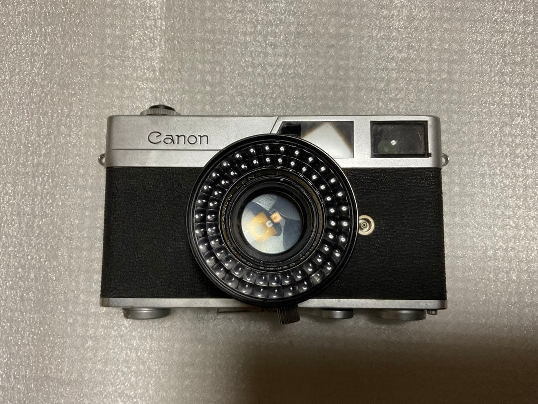 CANON／canonet。ケース付き　レトロカメラ　一眼レフ。日本製。