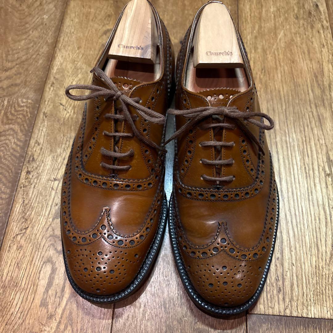 チャーチ CHURCH'S バーウッド BURWOOD 7.5 ブラウン