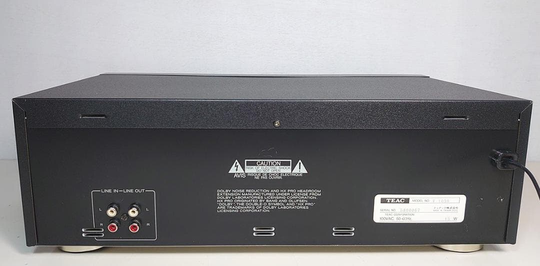 【yamada】TEAC カセットデッキ「V-1030」