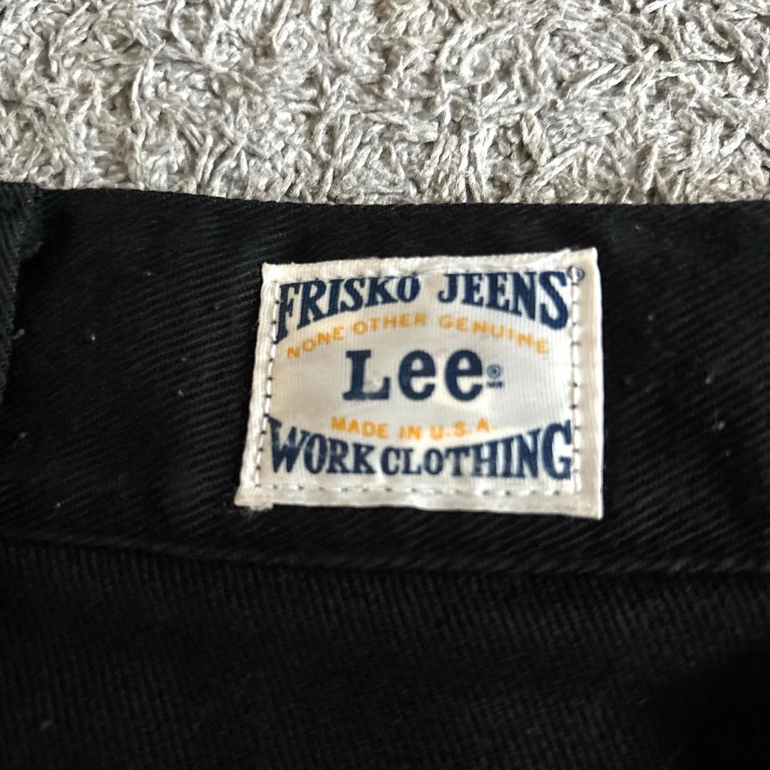 70s Lee FRISKO JEENS USA製 Black VINTAGE
