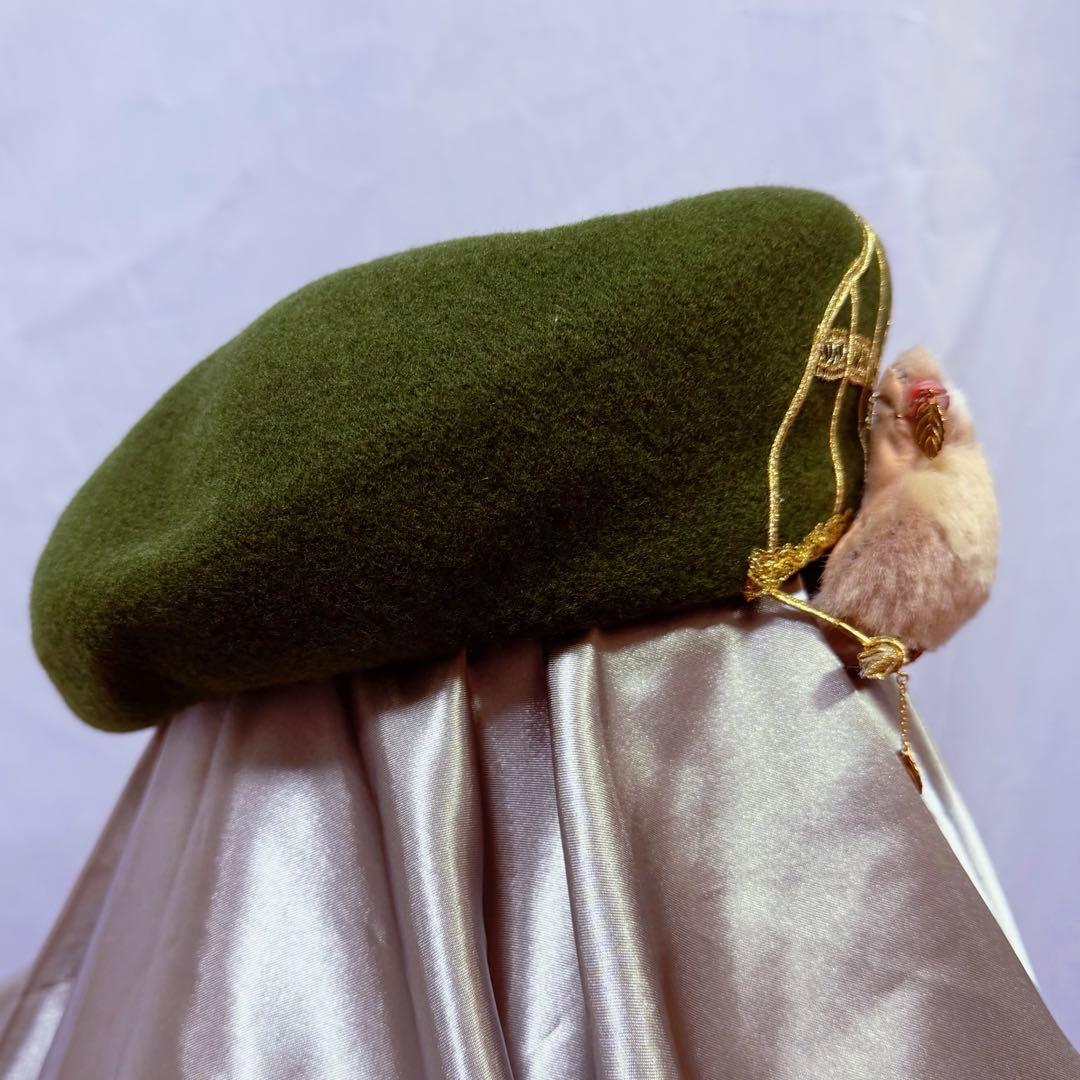 Coco&Ami こことあみ 文鳥ベレー