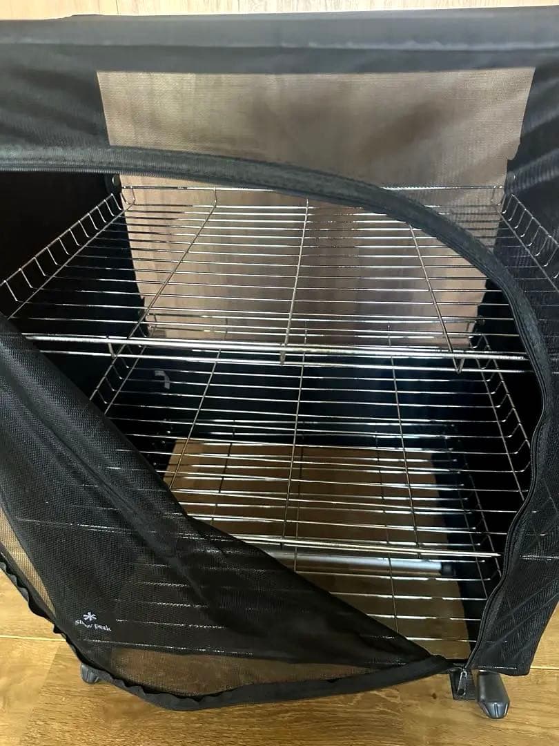 美品　スノーピークメッシュラックスタンド　収納ラック