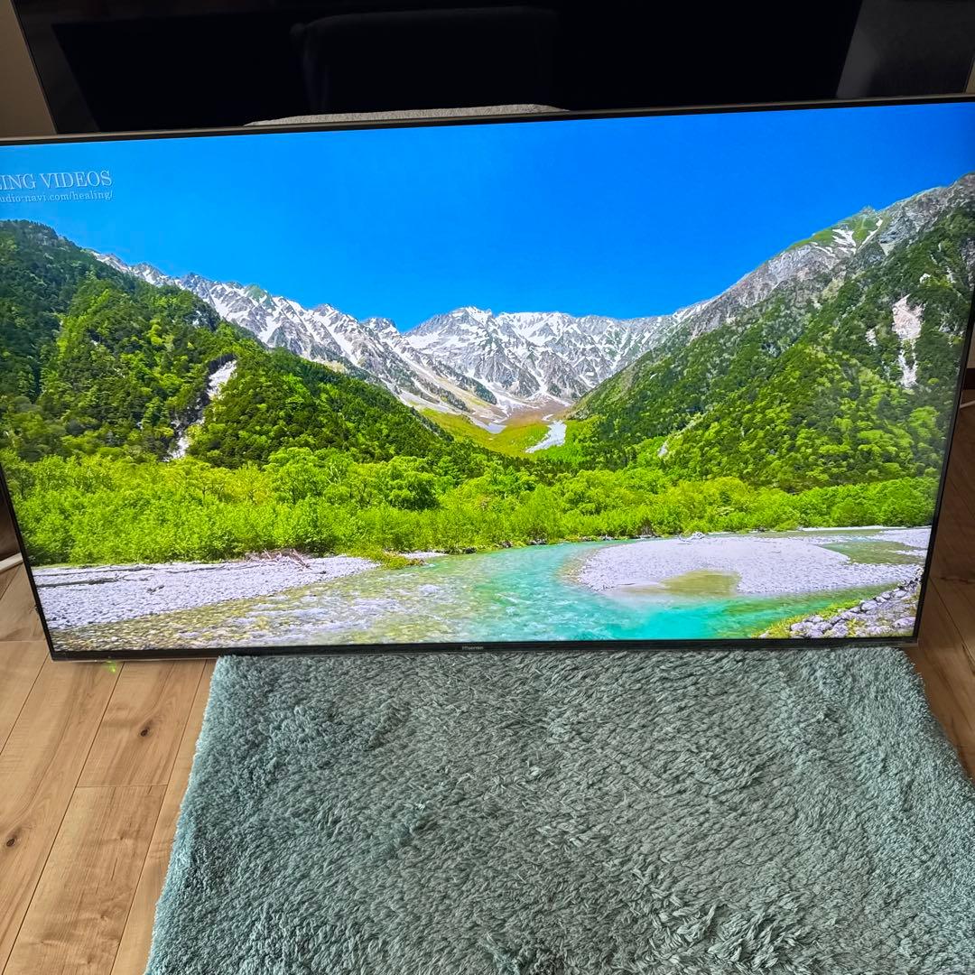 Hisense 65U7E - 4TバイトのHDDをおまけ