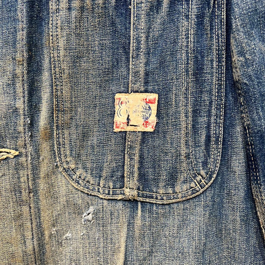 40’s デニムカバーオール