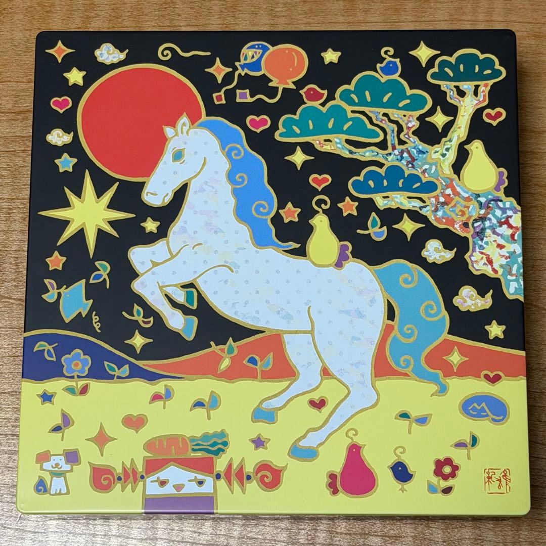 【未開封】豊島屋　鳩サブレー　2026年干支限定缶　8枚入　〔3,999円〕