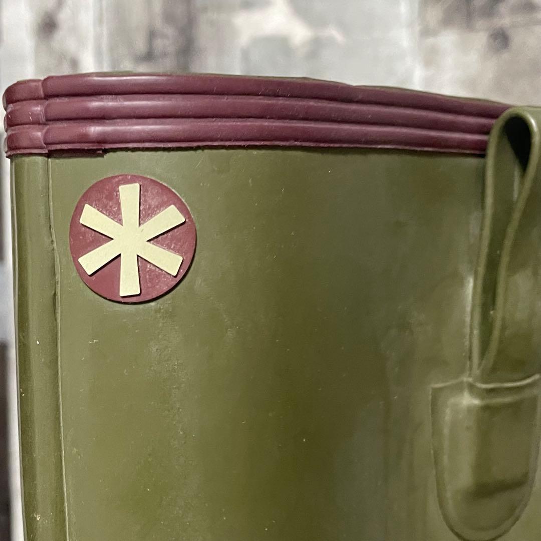 外箱付 スノーピーク NOASOBI ラバーニーブーツ レインブーツ LL 長靴