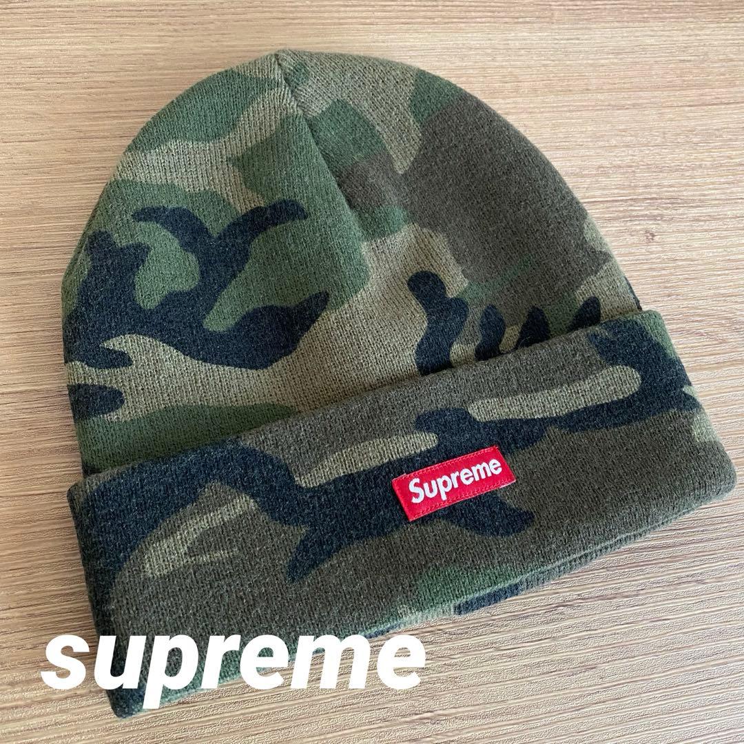 み*す様 【2/7迄】Supreme ビーニー 迷彩 キャップ カモ ボックスロ