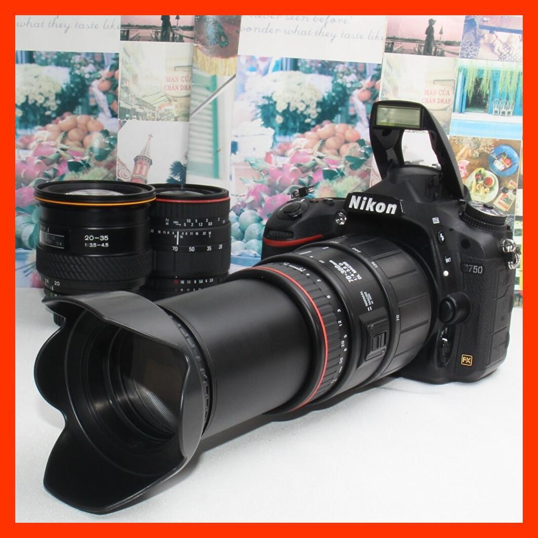 ❤️予備バッテリー付き❤️Nikon D750 超望遠 トリプルレンズセット❤️