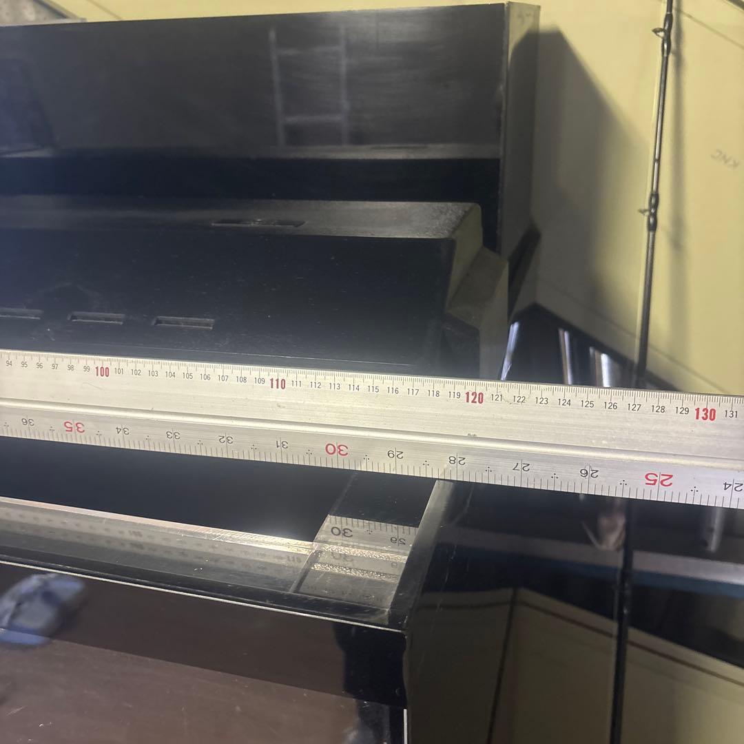 3面ブラック　上部ガラス水槽と台のセット