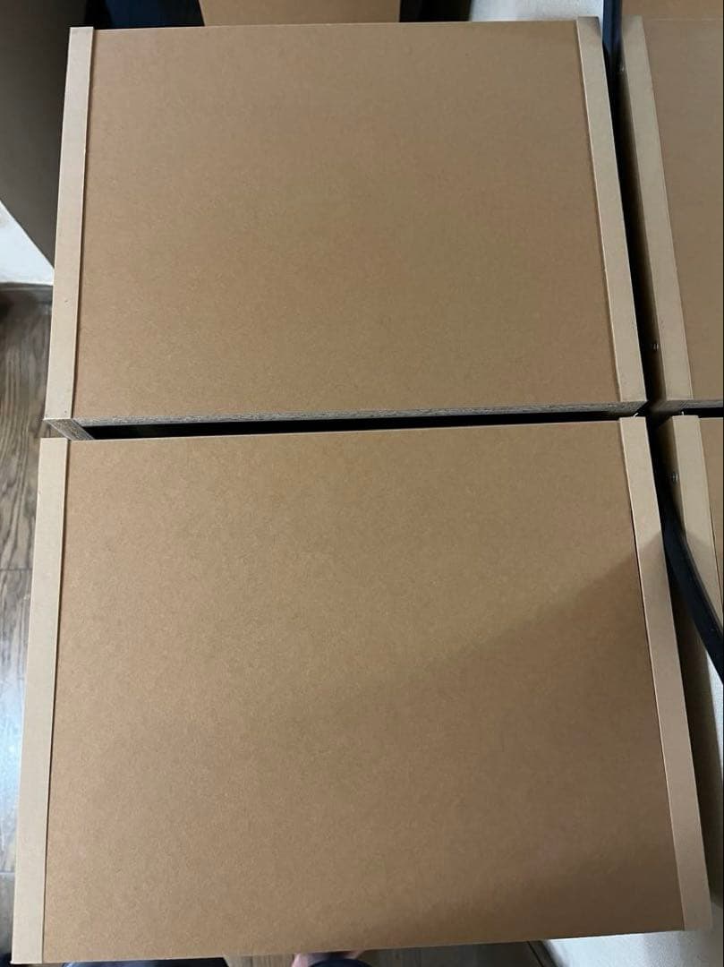 ① 無印良品　パルプボードボックス　3段　2個セット