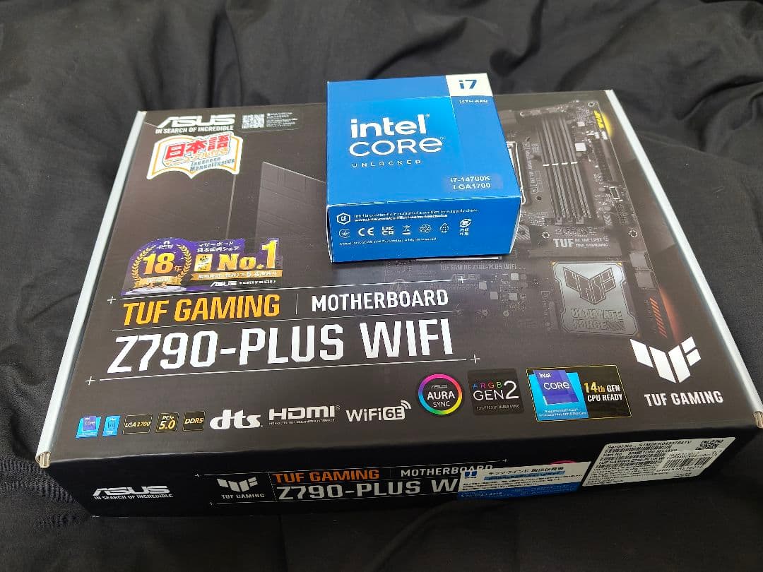 Core i714700K&TUF Z790 PLUS WIFI セット販売