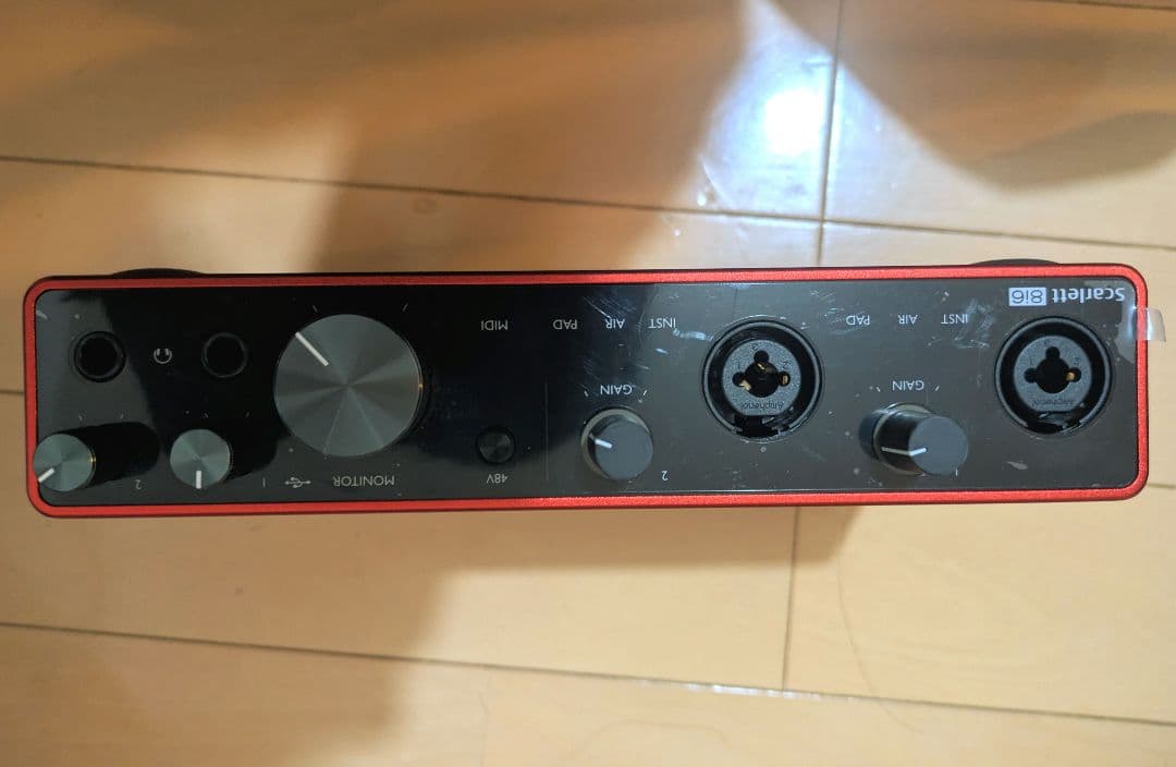 Focusrite Scarlett 8i6 オーディオインターフェイス