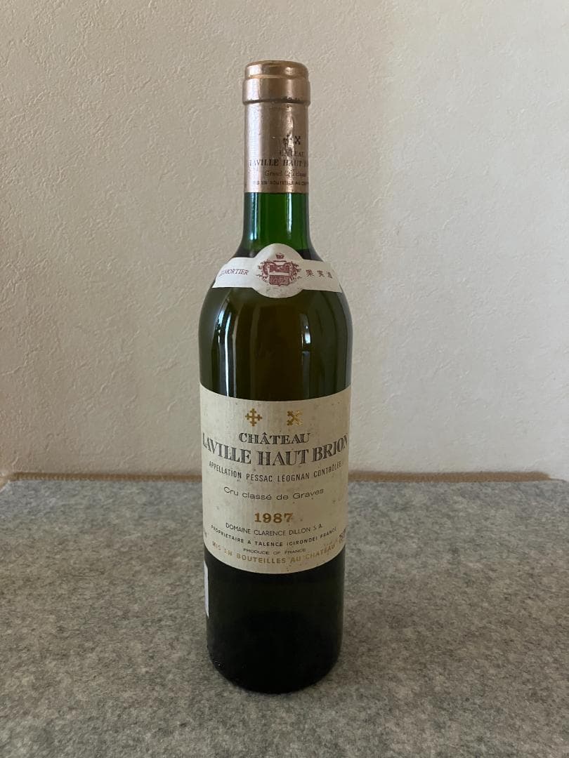 （超希少！銘醸白ワイン古酒）シャトー・ラヴィル・オー・ブリオン・ブラン １９８７
