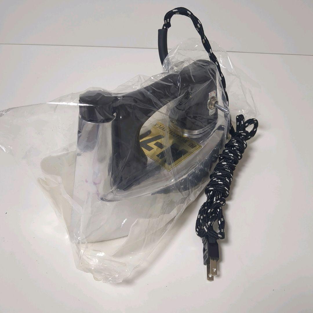 【未使用・昭和レトロ】磯田電機製作所 編物仕上用N-70 アイロン 分散式