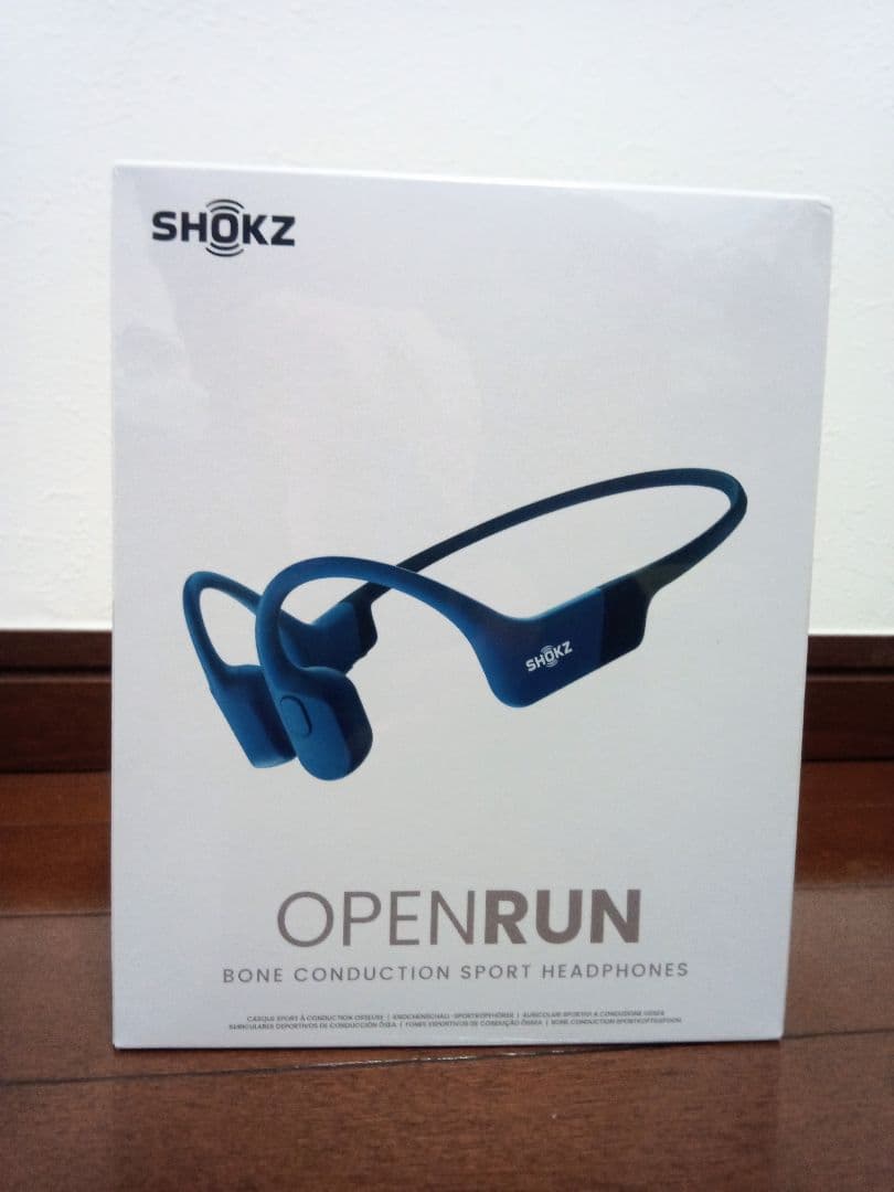 SHOKZ OPENRUN 骨伝導イヤホン ブラック　S805