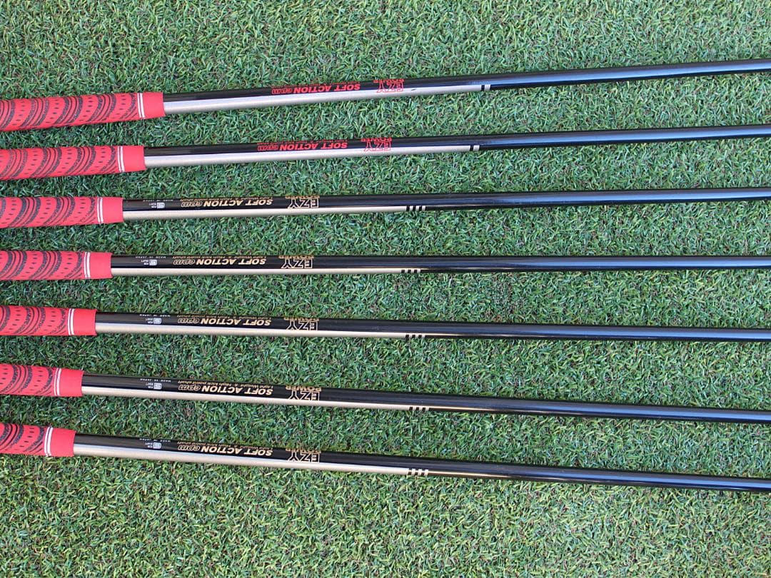 シニアゴルフ研究所 EZY POWER EDIT 6-AW（50°） 7本セット