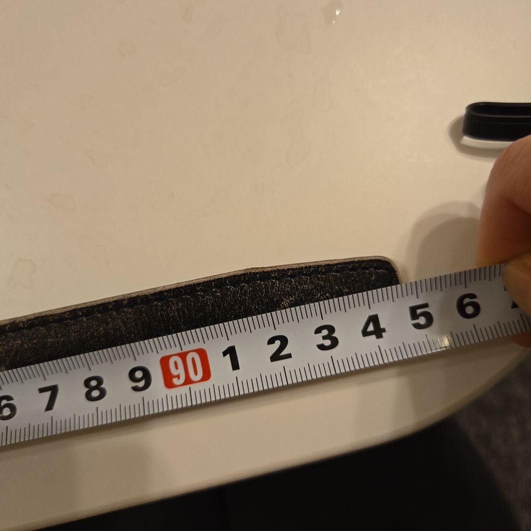 HERMES　青レザー H型バックル ベルト