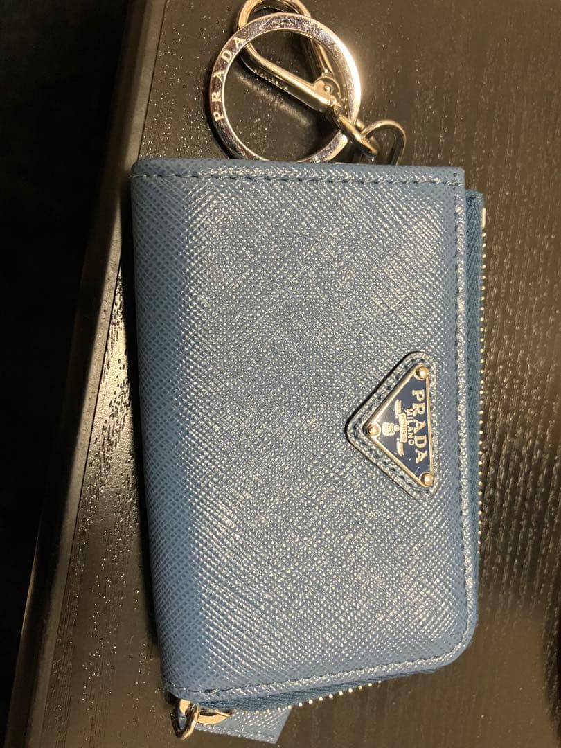PRADA キーケース　ケース　水色　値下げ交渉可能