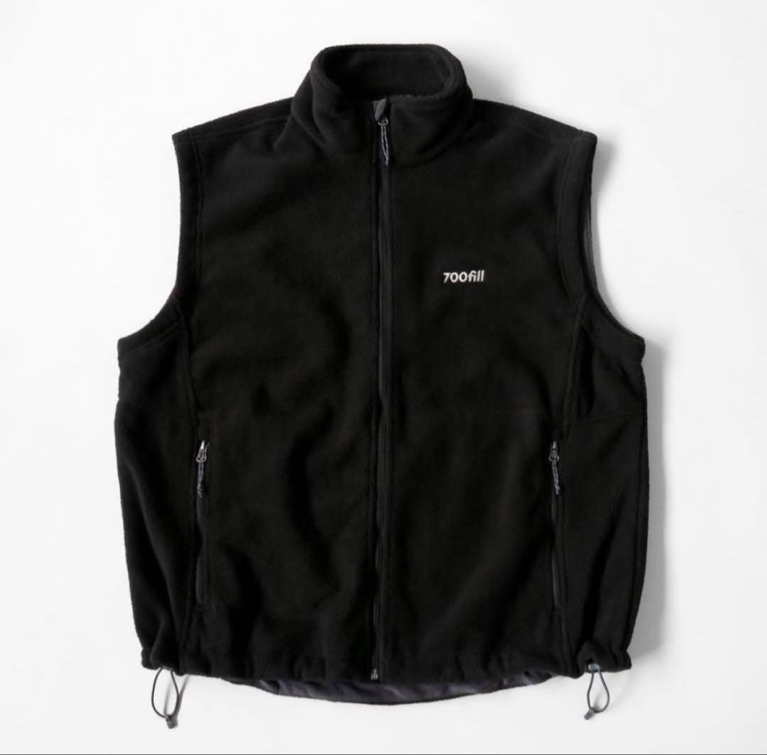 700FILL Logo Fleece Vest フリース ベスト