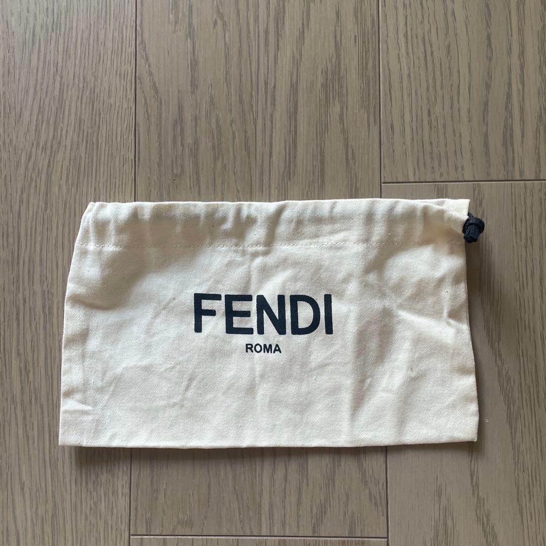 美品！FENDI ⭐︎フォックスファー チャーム 水色とピンク