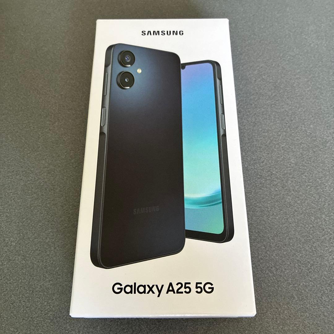 【新品未開封】Samsung Galaxy A25 5G 64GB ブラック