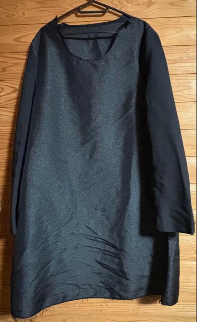 19AW AD2019 ラウンドネック エステル プル オーバーワンピース