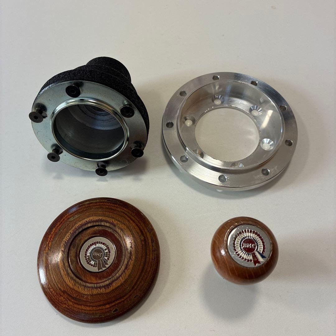 ローバーミニ　ステアリングボス