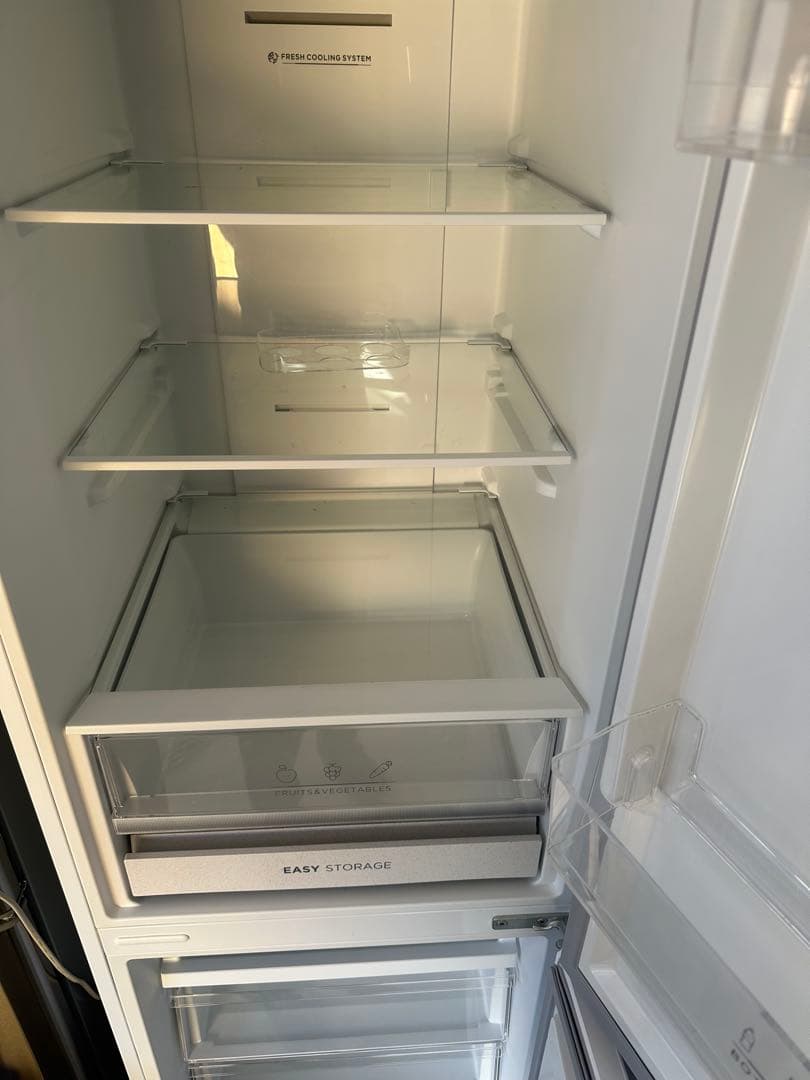 ノンフロン2ドア冷蔵庫 NTR-274WH 274L 2022年製