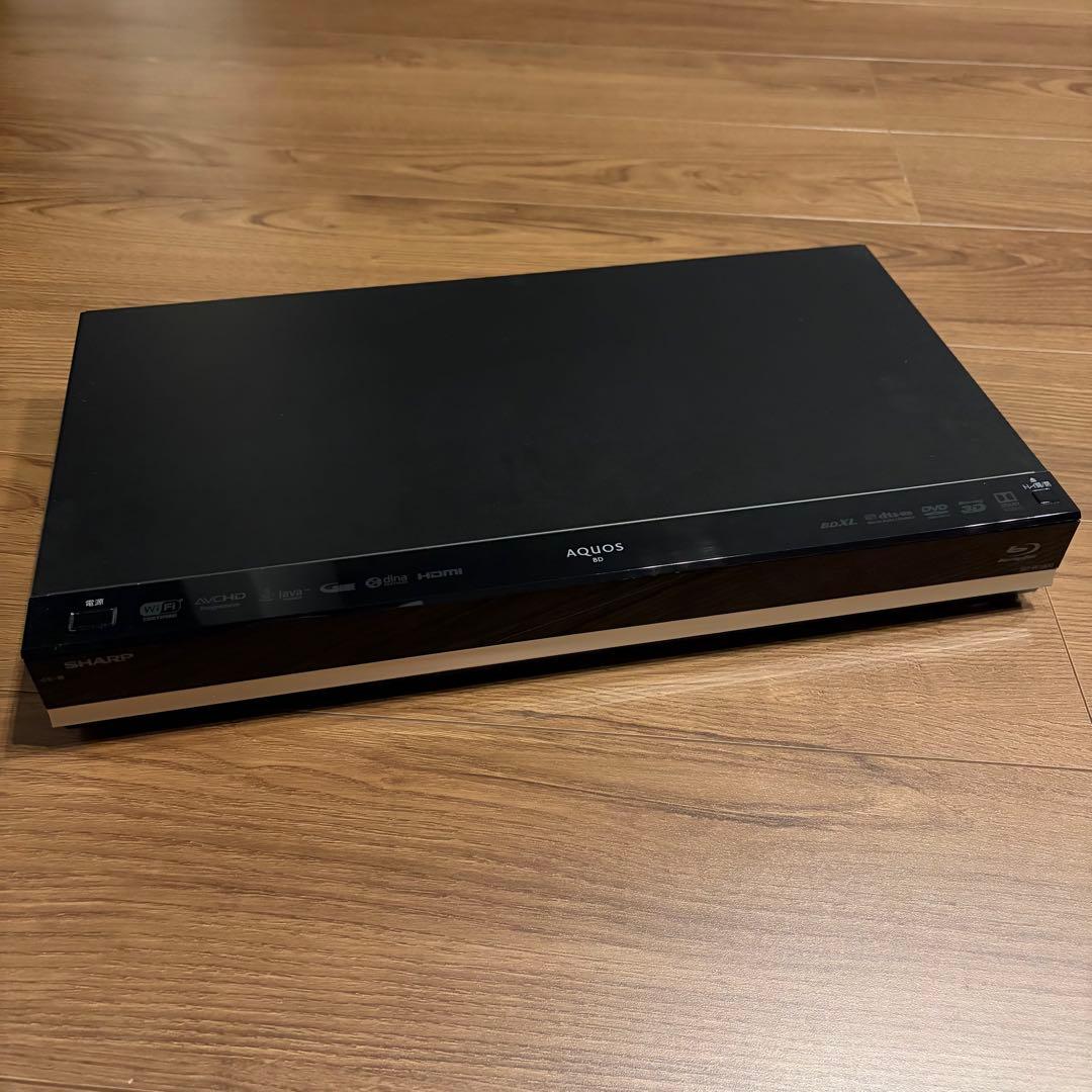 【動作確認済】SHARP ブルーレイレコーダー BD-W1800