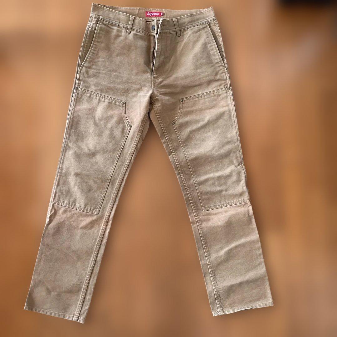 Supreme ワークパンツ ベージュ 34