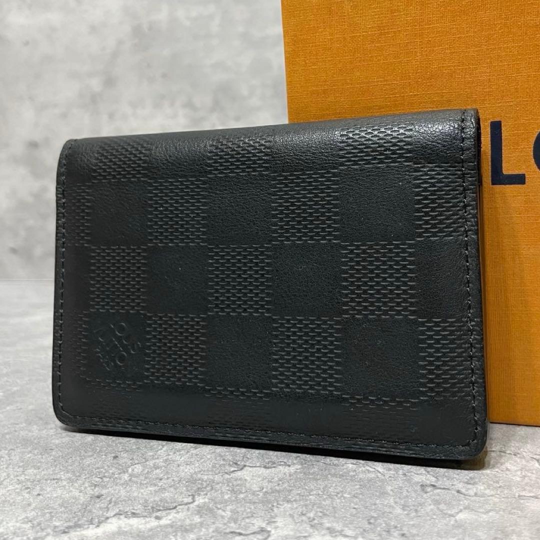 極美品 LOUIS VUITTON ダミエ アンフィニ カードケース 名刺入れ