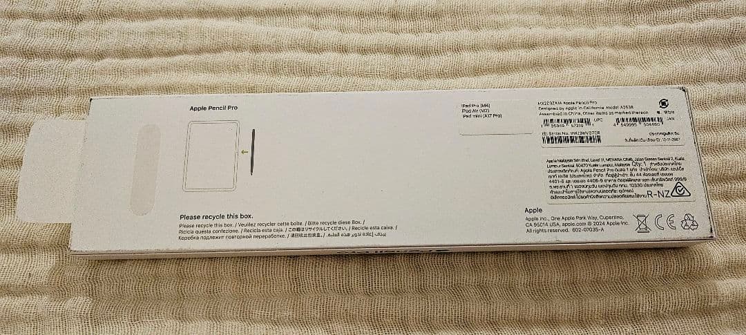 新品未使用！Apple Pencil Pro