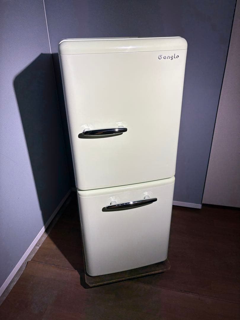 e angleレトロ調 冷蔵庫 ANG-RE151-A1 149L d5261