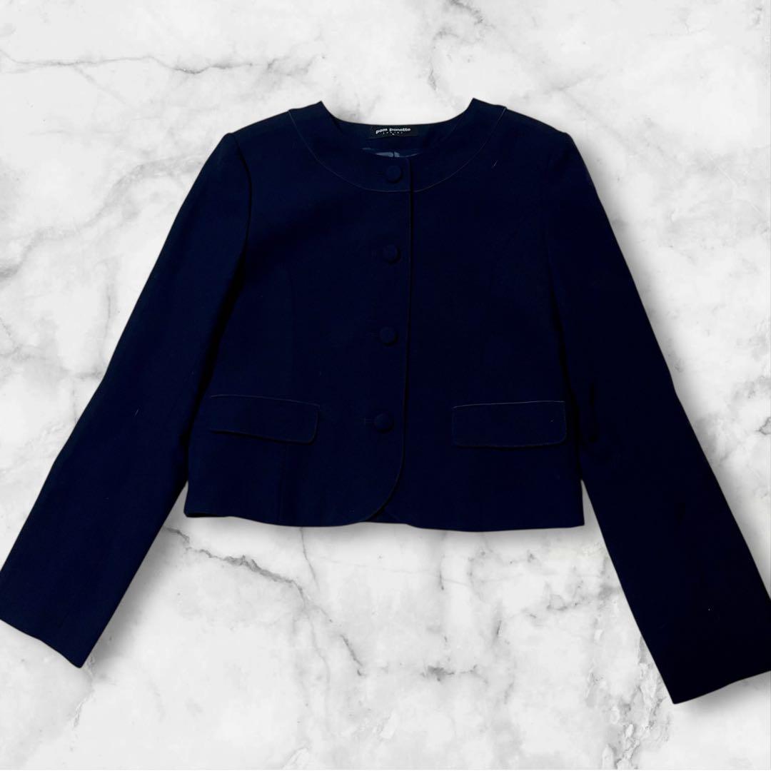 【極美品】pom ponette ボレロ　　ワンピース　アンサンブル 160卒服