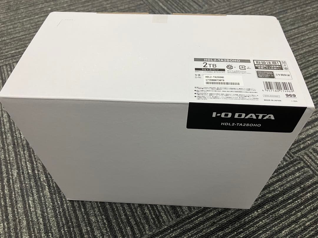 外付けハードディスク・ドライブ LAN DISK for SOHO HDL2-TA2SOHO